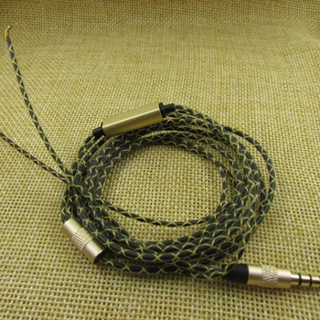 

diy earphone wire with mic Snakeskin microphone headphone wire ie800 wire