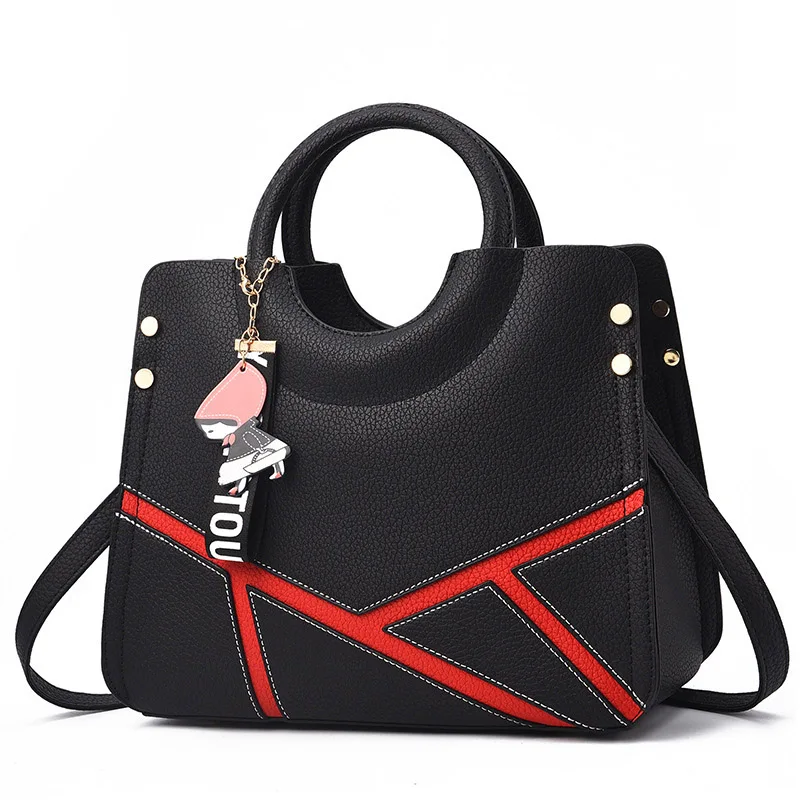 Women Patchwork Handbag Female Crossbody Shoulder Bags Designer INS Lady Messenger Tote Party Purse Top-Handle Sac A Main SS7263 (1)