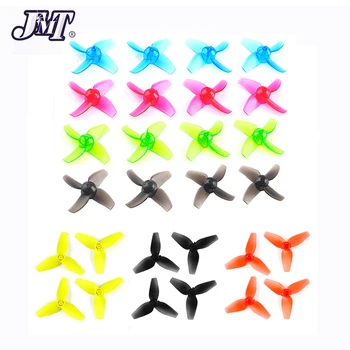 

JMT 40mm 4-Paddle 3-Paddle PC Propellers 1.0mm Hole CW CCW Props for Mobula7 Mobula 7 FPV Racing Drone Quadcopter