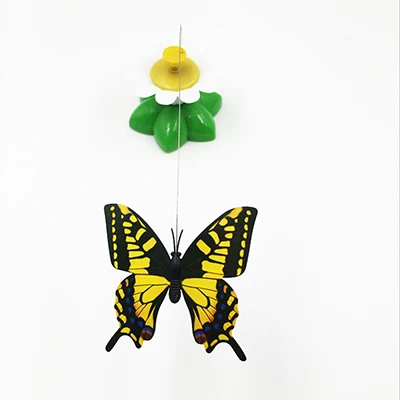 christmas dog toys Cute Electric Rotating Colorful Butterfly Bird Funny Dog Cat Toys Scratch Toy For Cat Small Dog Cats Intelligence Taining squirrel dog toy Toys