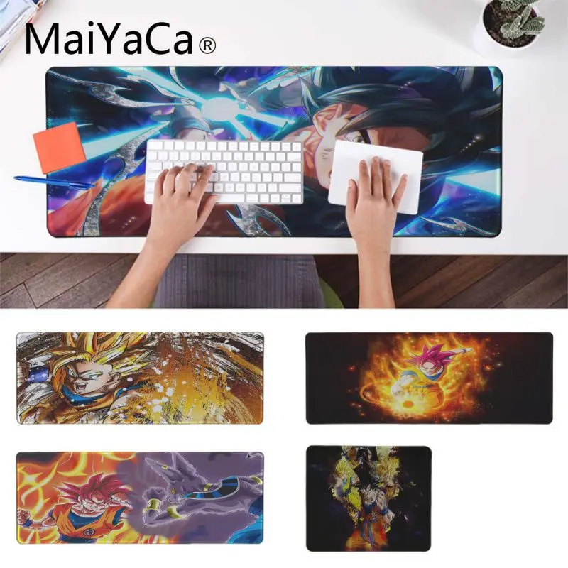 

MaiYaCa Dragon Ball FighterZ Computer Gaming Mousemats Pad To Mouse Notbook Computer Gaming mouse pad Keyboard Mouse Mats