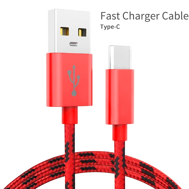 

Fast Charging For Xiaomi Redmi Wire USB Cable Charge For Samsung Galaxy Note 9 For Xiaomi Mi 9 SE Redmi Note 7 Huawei Type C