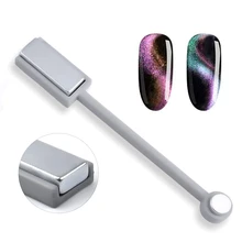 Nail Art & Tools Double-headed Magnet Cat Eye Pen Nails Art DIY Tools For Cat Eye Nail Gel Polish Magnet UV Gel Nail Polish 1pcs