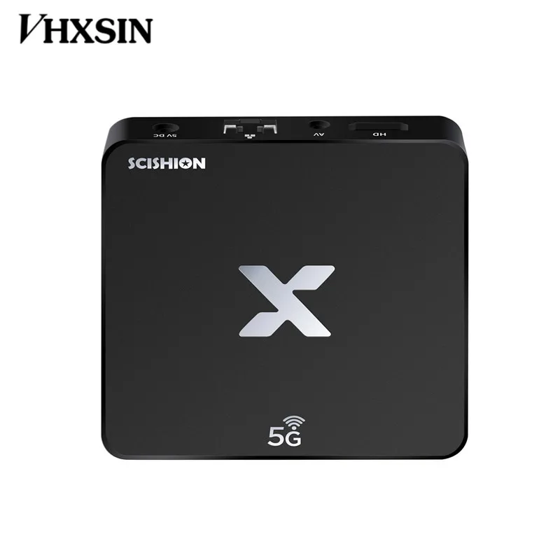 VHXSIN модель X 4 k Smart TV Box Android 8 1 Rockchip3229 2 Гб 16 5g WiFi|ТВ-приставки и медиаплееры| |