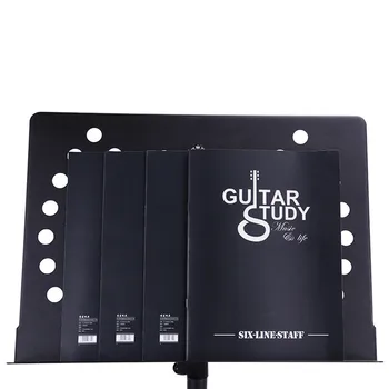 

Blank Guitar Chords Tablature Practice Book Guitarra finger Exercise Six Line Book 24 Pages Two Sided Strings Instrument Part
