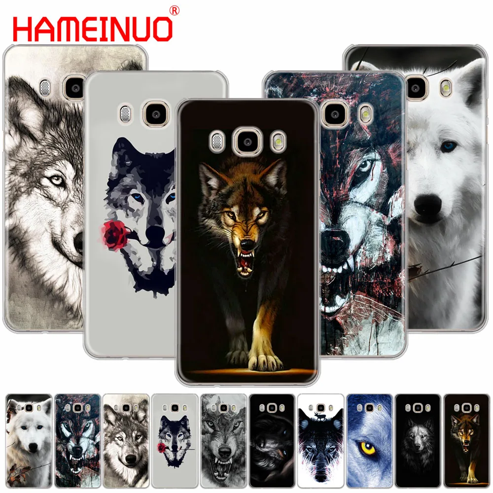 

HAMEINUO Dark Night Wolf cover phone case for Samsung Galaxy J1 J2 J3 J5 J7 MINI ACE 2016 2015 prime