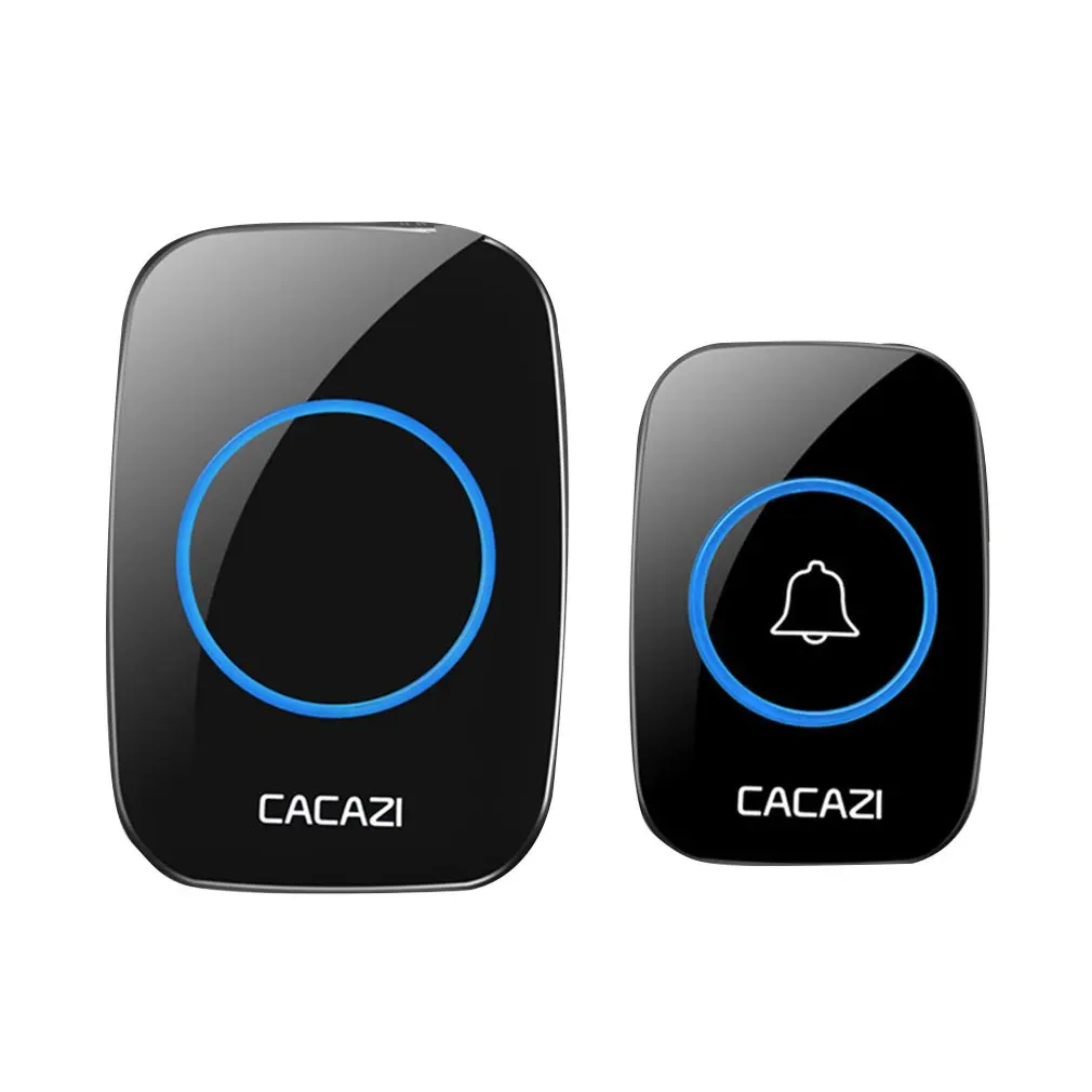 Self Powered Wireless Doorbell Smart Cordless Door Bell No Charging Waterproof 300M 38 Melodies For Warehouses Home Office huismerk kopen in de aanbieding Self Powered Wireless Doorbell Smart Cordless Door Bell No Charging Waterproof 300M 38 Melodies For Warehouses Home Office huismerk kopen in de aanbieding