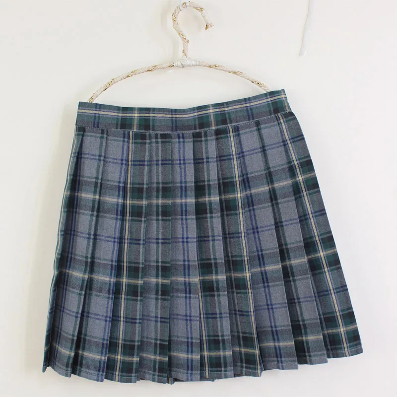 black mini skirt The New Campus Style High-waisted A-line Skirt Sweet Plaid Pleated Skirt School Uniform Skirt for Girls floral skirt