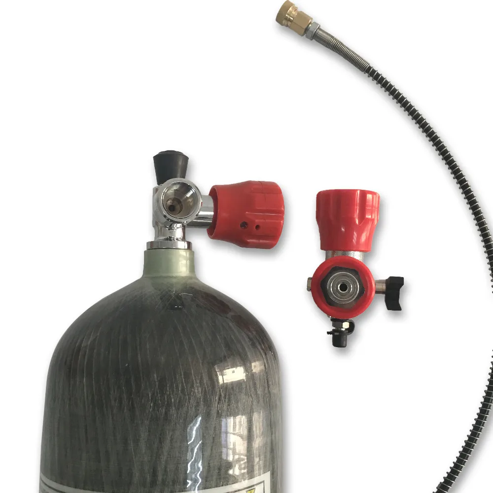fire and carbon monoxide detector AC16891 6.8L Carbon Fiber Scba Paintball Tank Bottle Cylinder 300Bar 4500Psi Air Gun Pcp High Pressure Cylinder Underwater Gun smoke detector tester