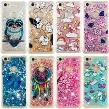 Блестящий блестящий чехол для Xiaomi mi 5X A1, силиконовый мягкий ТПУ чехол для Red mi 4X5 Plus 4A 5A Note 4X 5A, жидкий зыбучий песок чехол