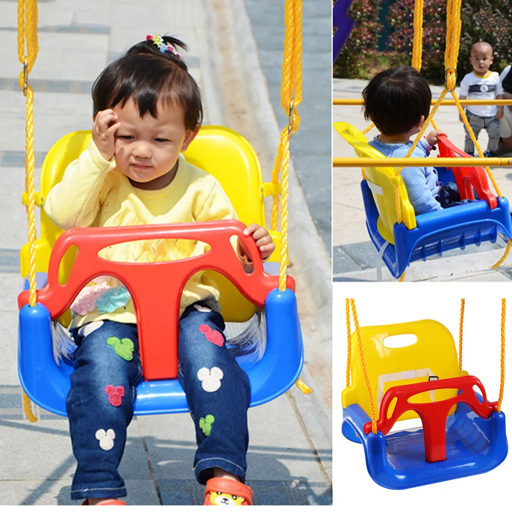 

Baby Swings for Children Rocking Chair Outdoor Safety Hanging Basket for Kids Multifunctional Infant Rocking Seat Swing Bouncer