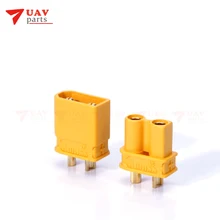 

10pairs 2MM XT30U Anti-slip Bullet Connectors Plugs for RC Lipo Battery FPV airplane