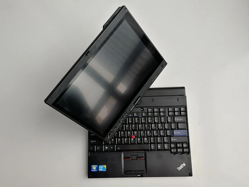 Для lenovo thinkpad x200 планшет с сенсорным экраном используемый ноутбук для автомобиля диагностический с батареей горячая Распродажа выбрать hdd для mb для bmw