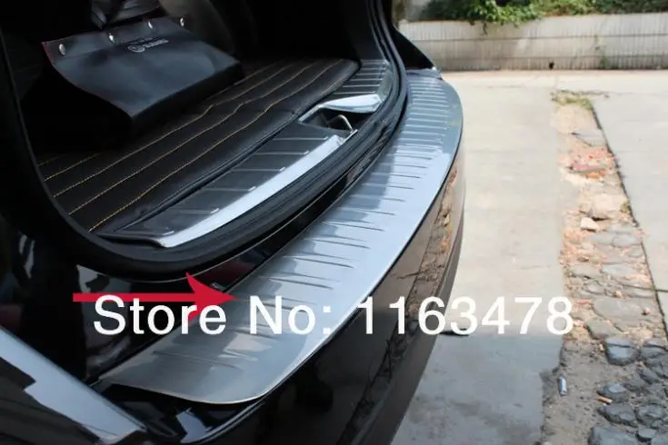 Для Subaru Forester 2013 нержавеющая сталь Задний бампер порога протектор отделка