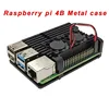 Carcasa de aleación de aluminio para Raspberry Pi 4B, carcasa protectora de Metal para Raspberry Pi 4B ► Foto 1/5