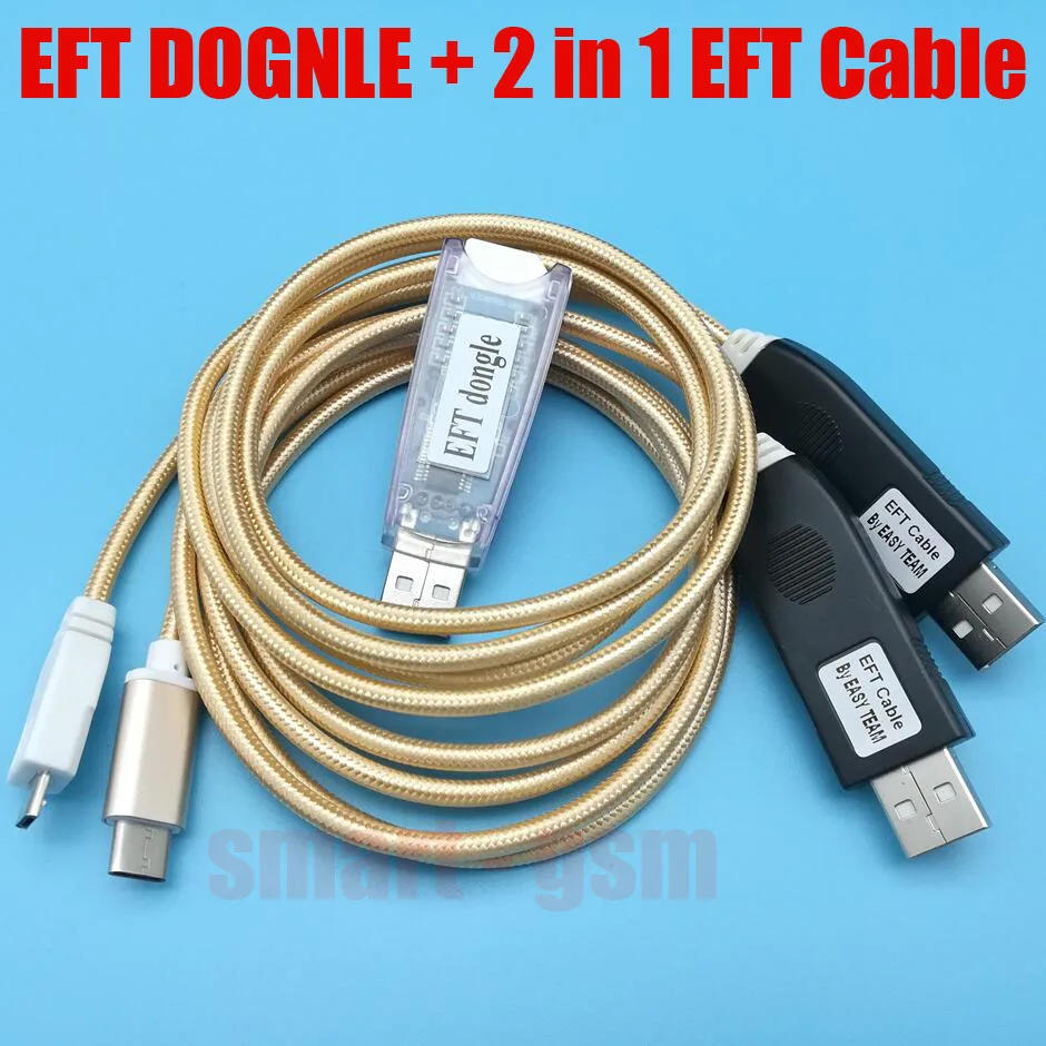 Прошивка TEMA / EFT DONGLE и Dongle Serial 2 в 1 кабель для защищенного программного обеспечения
