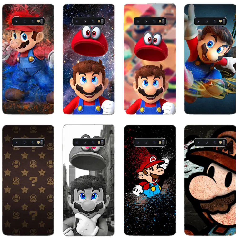 

Cartoon Super Marios Soft TPU Silicone Phone Cover Case for Samsung Galaxy S6 S7 S6Edge S7Edge S8 S9 S10Plus Note8 Note9