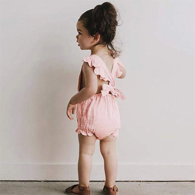 

1-3Yrs Newborn Baby Clothes Infant Girls Summer Romper Kids Cotton Baby Girls Summer Romper Fashion Brand Baby Jumpsuit Clothing