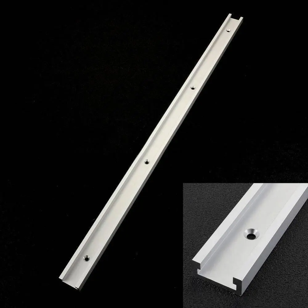 1Pc 300mm T track T slot Miter Track Jig Aluminum Router