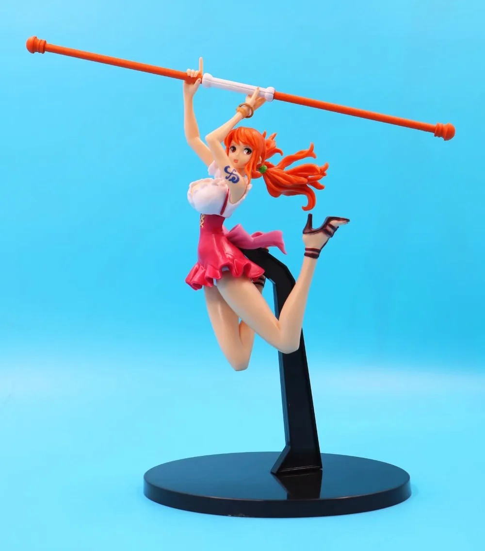 

Anime One Piece BWFC Champion World Figure Colosseum Nami PVC Action Figure Collectible Model Toys Doll 25cm