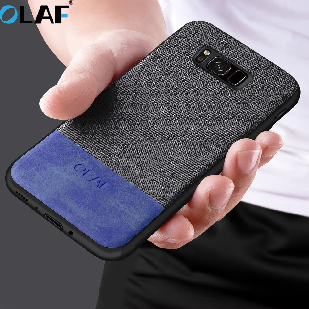Олаф чехол для samsung Galaxy S9 S8 плюс мягкая TPU края противоударный Для мужчин Бизнес