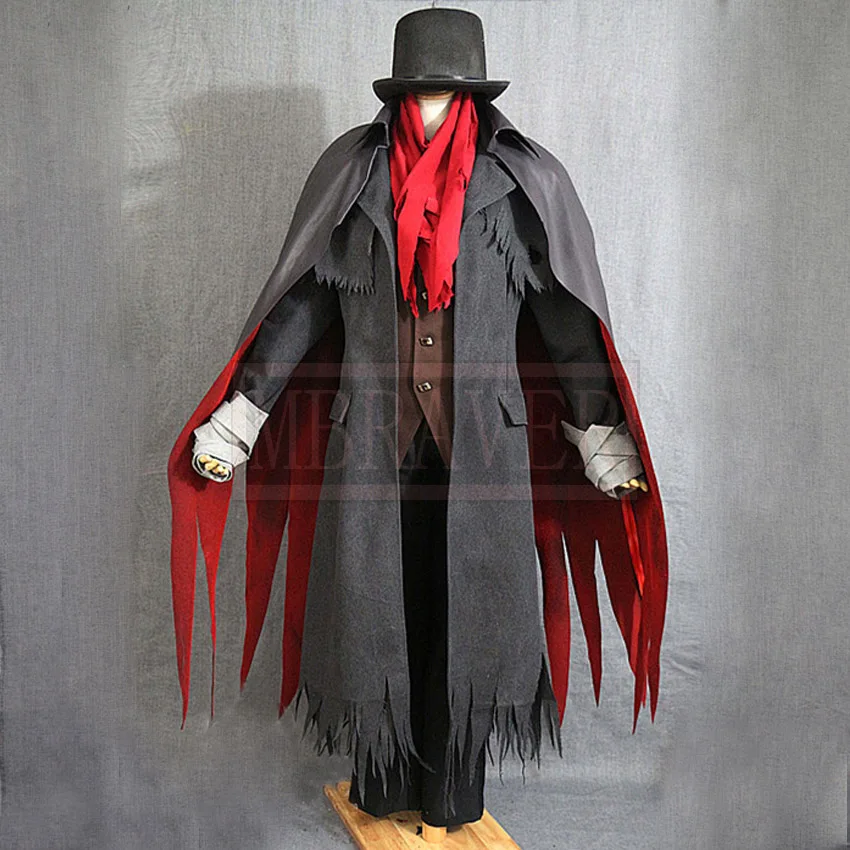 Bloodborne Gehrman the first Hunter Eileen the Crow Cosplay custom