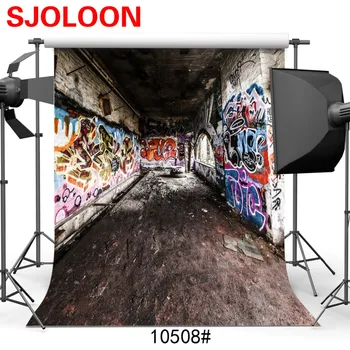 

Indoor wall graffiti Photography backdrops Backgrounds for photo studio Fond studio photo vinyle Photography-studio-backdrop