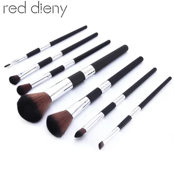 

Pro 7pcs Makeup Brushes Set Powder Blusher Contour Eyeshadow Eyeliner Foundation Lip Face Blending Cosmetic Brushes Kit With Bag