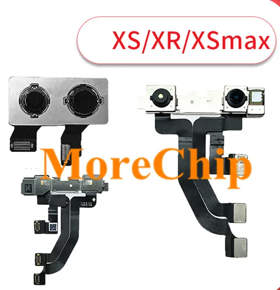 

For iPhone XS XR XS Max Rear Back Big Camera Front Camera Small Facing Cam Flex Cable Light Proximity Sensor Earpiece Ribbon