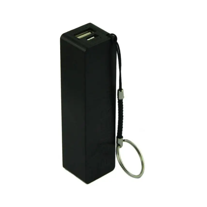 

Portable Power Bank 18650 External Backup Battery Charger With Key Chain Feb5