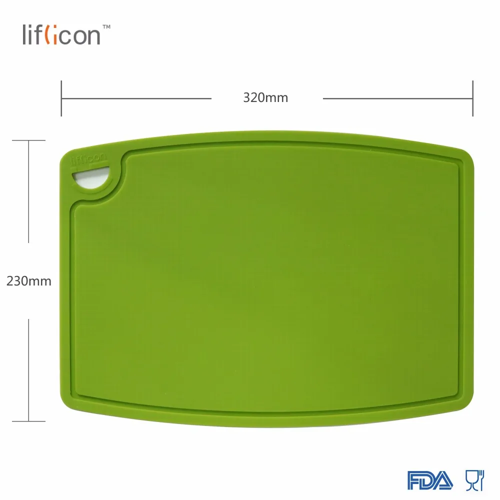 Liflicon чистые силиконовые разделочные доски здоровые антимикробные коврики