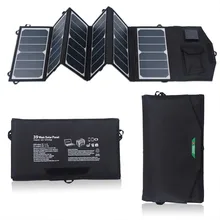 5.5V USB+18V DC 39W Solar Charger Portable Foldable Solar Panel Charger for iphone Samsung GPS Gopro Acer Asus Dell HP Toshiba