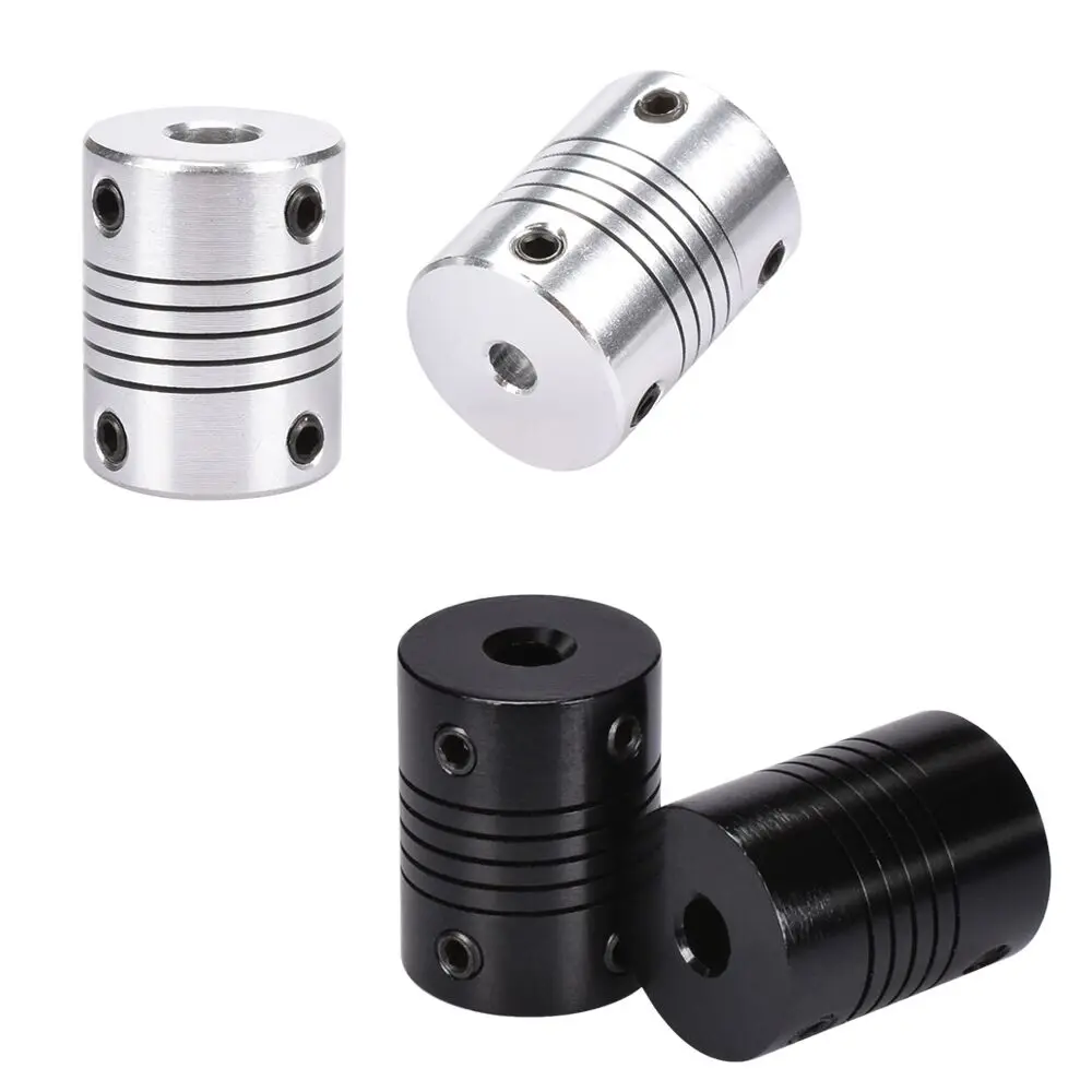 2/4 шт. гибкий вал муфта 5X8MM 5X5MM CNC шаговый двигатель алюминиевый сплав гибкая