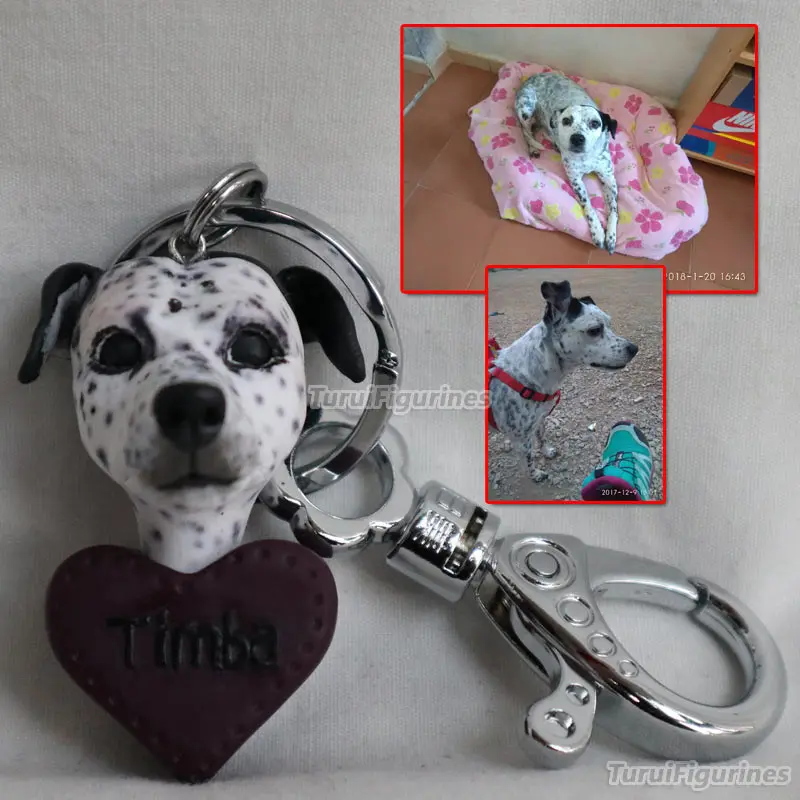 custom keychain key tag car keyring keychain dog cat face dollhouse dog