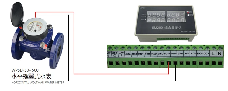 HART к RS232(RS485) встроенный дисплей преобразователь по протоколу HART SM200-A(B