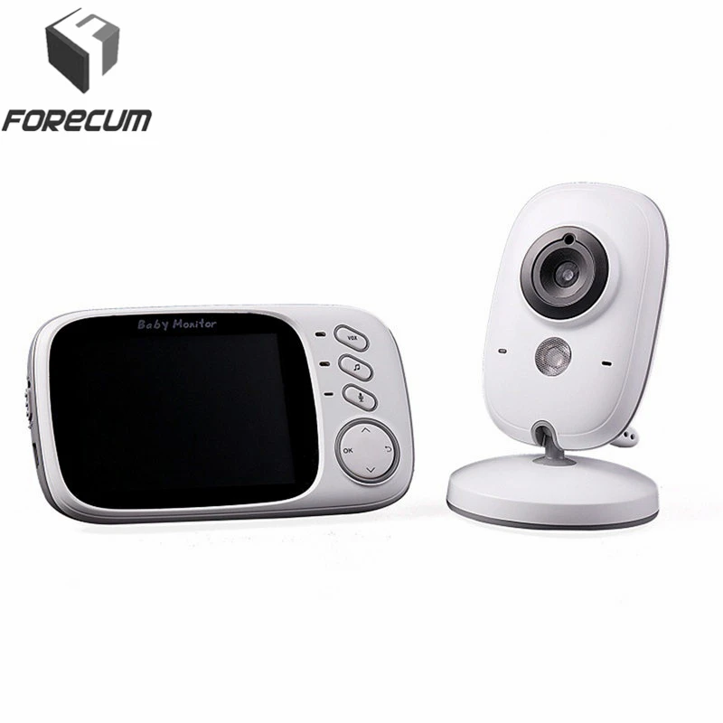  Wireless digital video baby monitor camera 3.2 inch LCD two-way call nanny child security surveilla