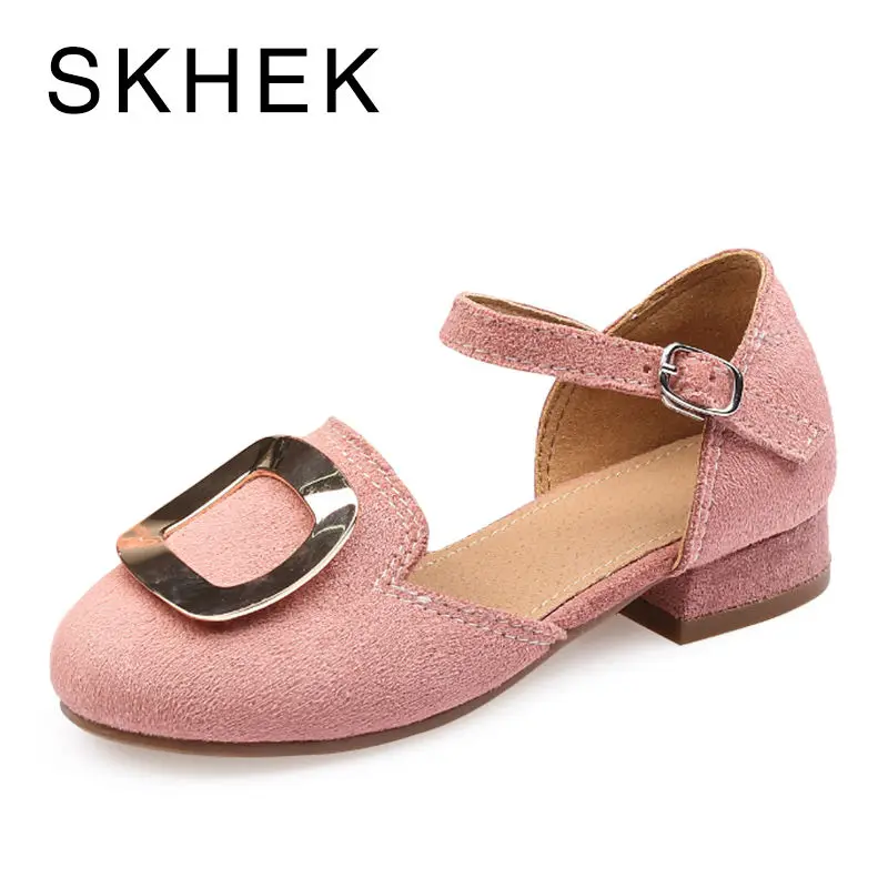 

SKHEK Girls Sandals  shoes for girls Kids Shoes Children 2017 sandals for women Root princess shoes Shoe Breathable