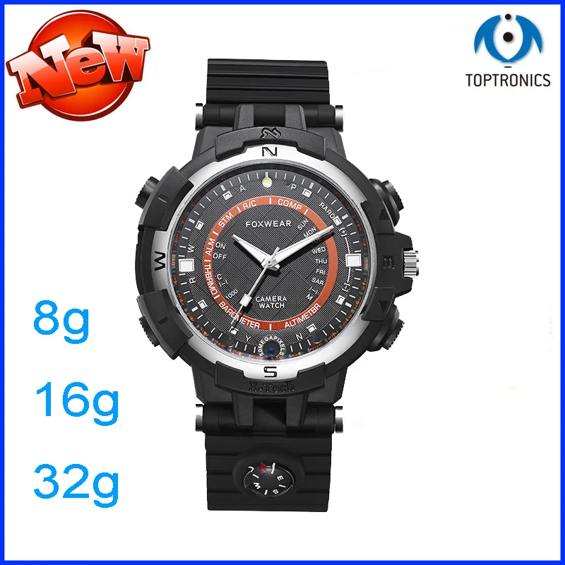 camera watch with video recording