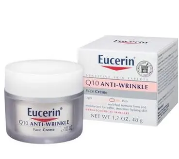 Увлажняющий крем Eucerin против морщин Q10 48 г для чувствительной кожи в США|wrinkle|wrinkle