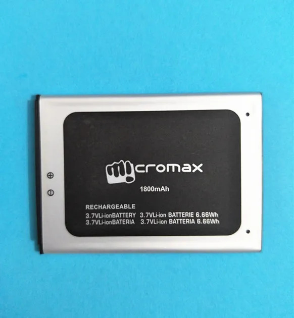 

AZK New 1800mAh Replacement Battery for MICROMAX Q413 Phone battery 3.7V 11CP4/75/55 / V02755151030004Q413