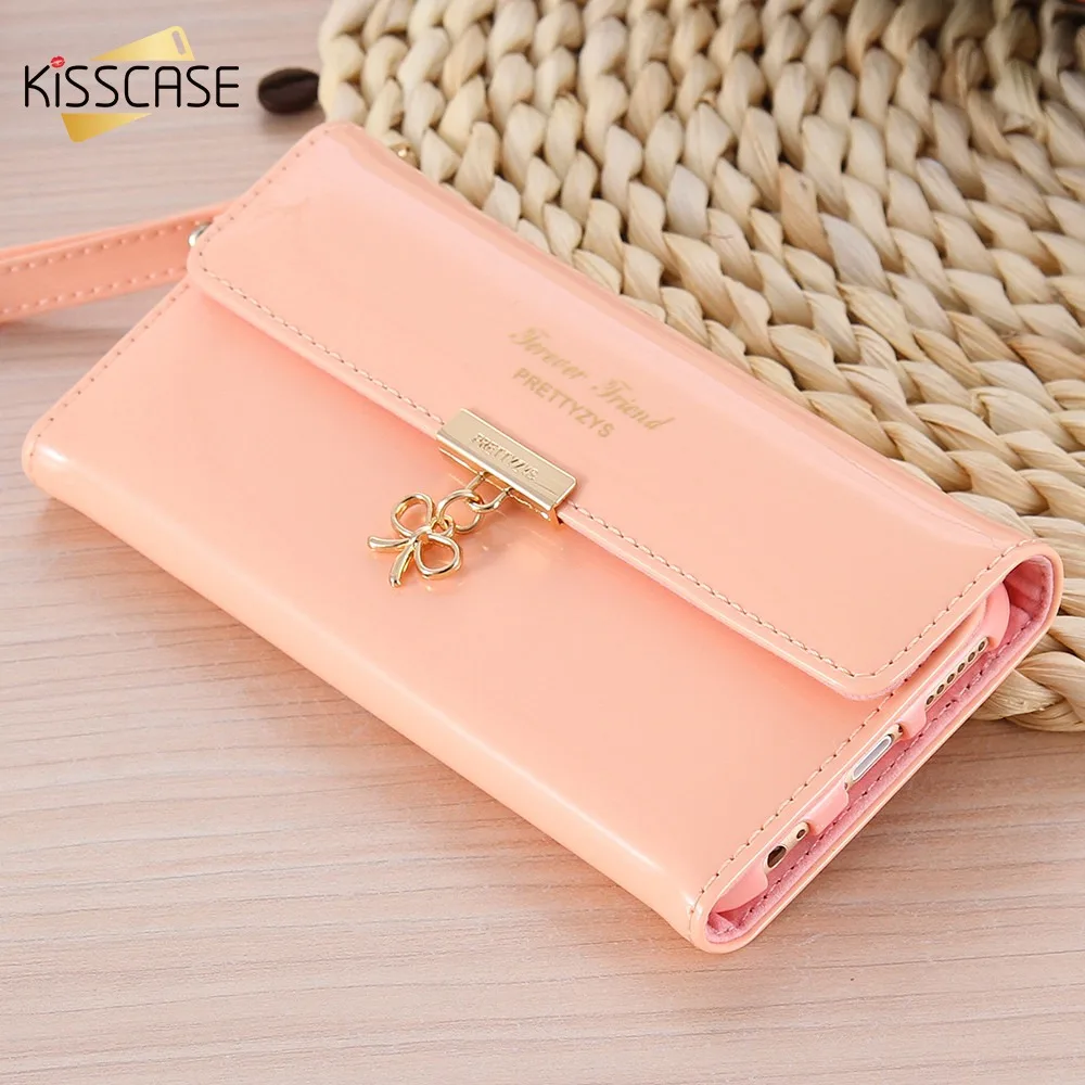 bilder für KISSCASE Für iPhone 6 6 s 4,7 zoll Luxus Handytasche Lederbeutel taschen Für iPhone 6 6 s Metall Bowknot Strap Karte Slot Fällen Shell bilder für KISSCASE Für iPhone 6 6 s 4,7 zoll Luxus Handytasche Lederbeutel taschen Für iPhone 6 6 s Metall Bowknot Strap Karte Slot Fällen Shell