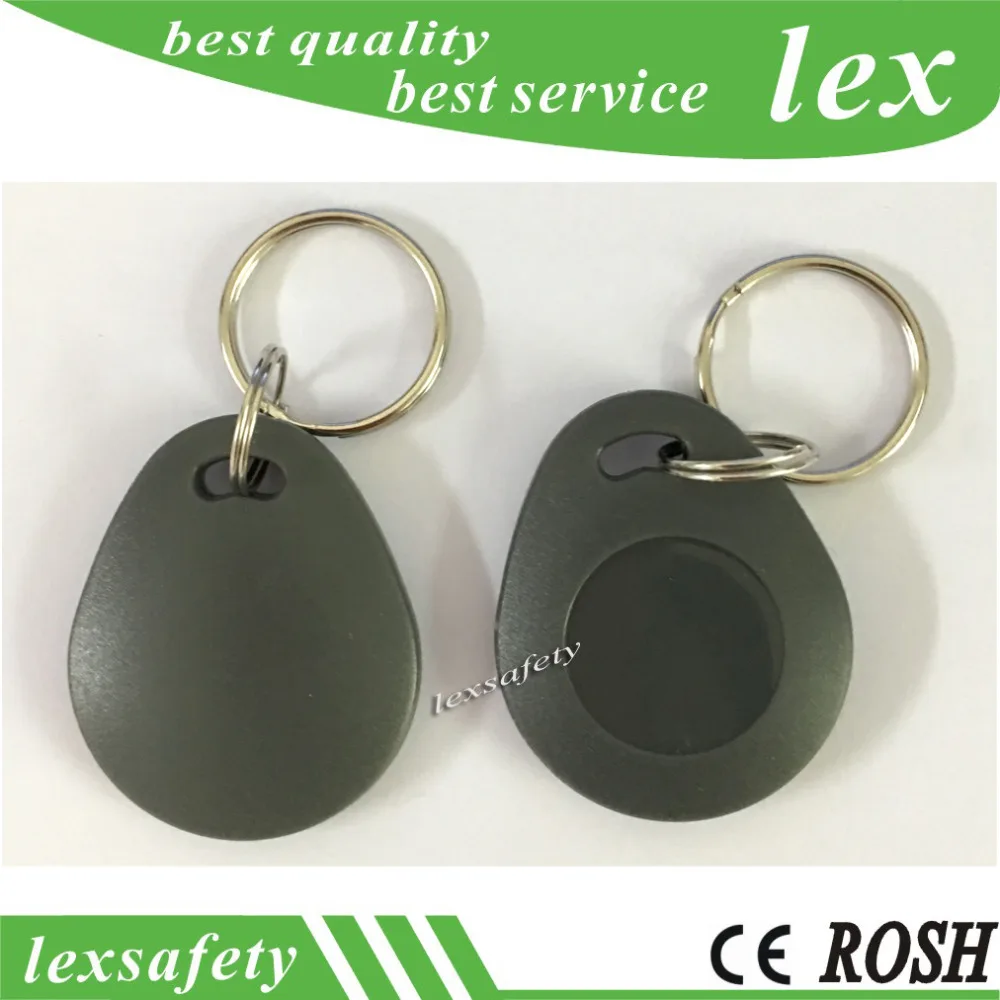 100pcs/lot Keychain 125khz Chip Rfid T5577 Keycard To Copy Proximity Id ...