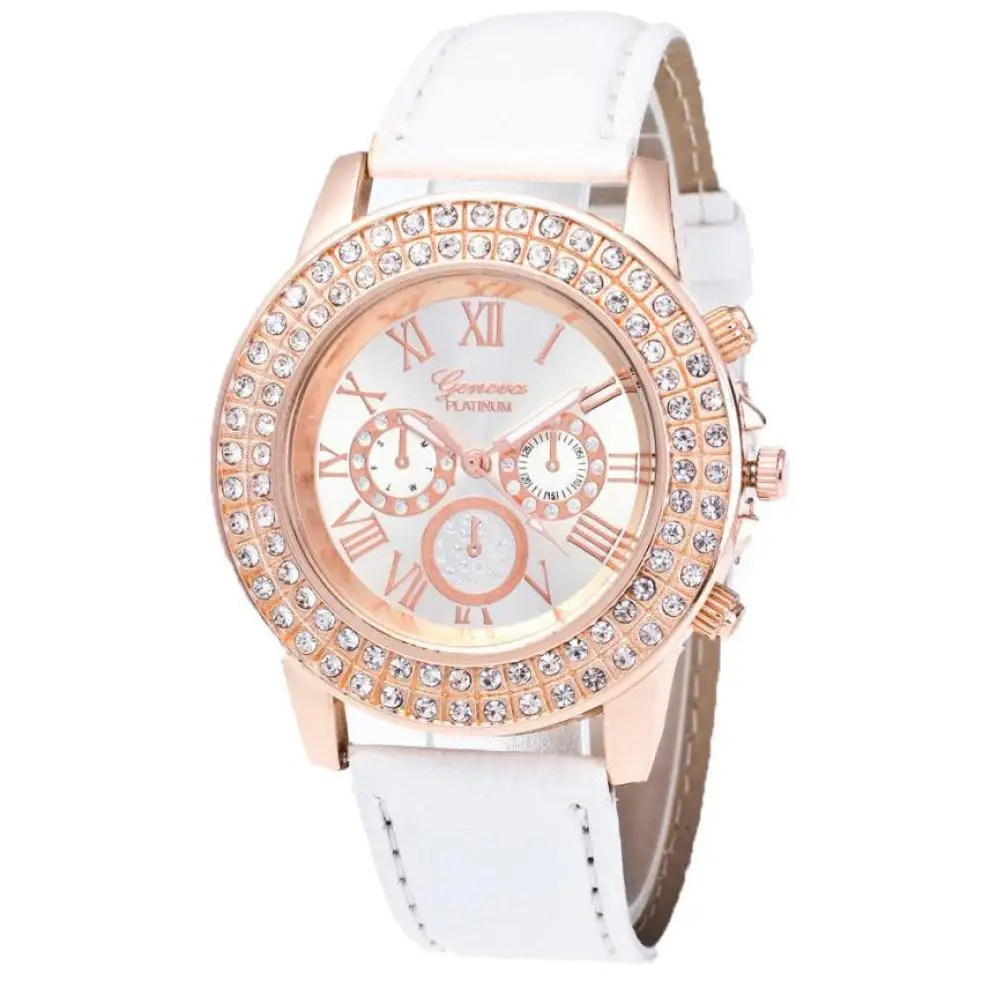 Часы карамельного цвета мужские и женские наручные часы на ремешке женские часы лучший бренд класса люкс повседневные небольшие Наручные часы для женщин Мода - Цвет: White