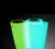 Free Ship 2Rolls Green+Blue 25cmx50cm(10"x20") Glow in Dark Heat Transfer Vinyl Press Cutting Plotter T-shirt DIY Foil Film