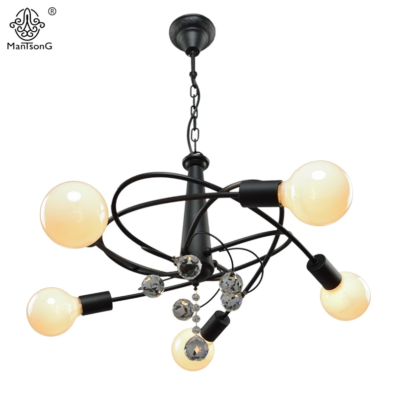 

Fashion Design Modern Pendants Crystal Light Foyre Bedroom Living Room Fixture Hanging Light Vintage Pendant Lamp Chandeliers