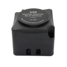 Relé de voltagem sensível, módulo vsr 12v 125amp-relé de carregamento automático ajuda a evitar bateria morta à prova d' água