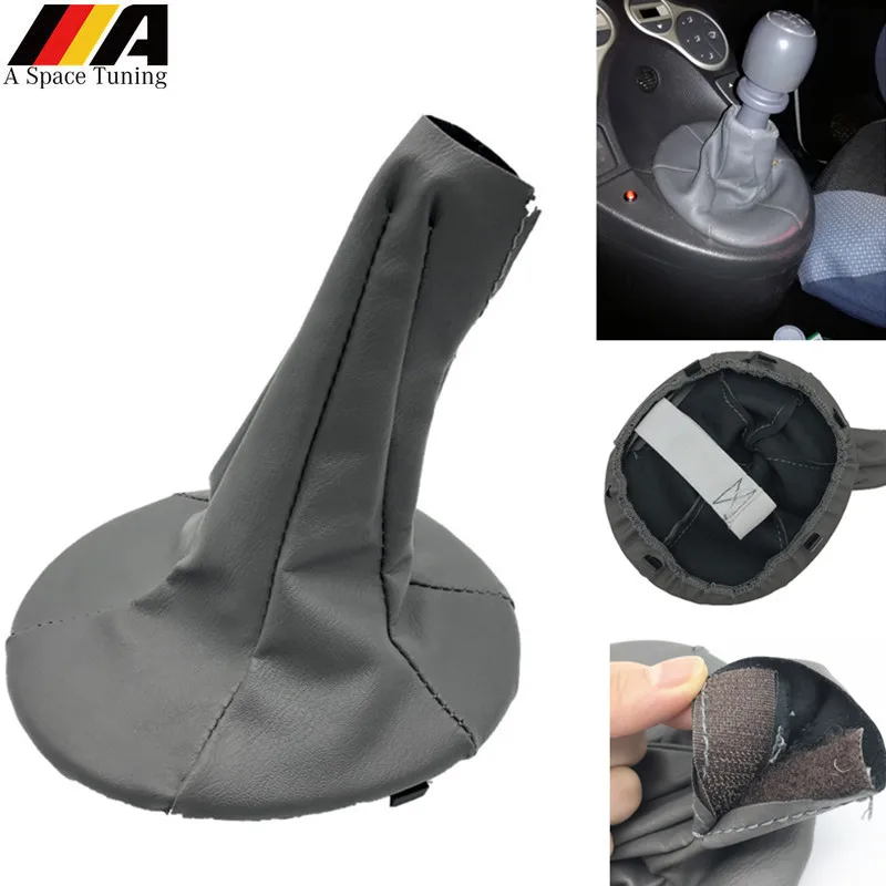 

Gear Shift Knob Collar Gaiter Boot Cover Case For FIAT PANDA 2003-2012 / 500 500C 2007-2013 Manual Car Styling Accessorites