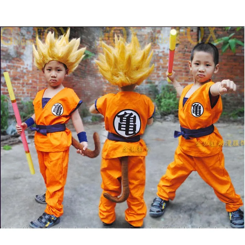 Новинка 2021 лидер продаж косплей GoKu детская одежда для косплея turtler японская