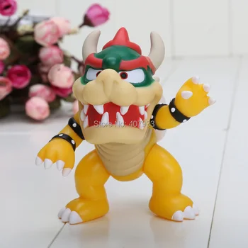 

BOWSER 10pcs 4.3'' High Quality PVC Cute Super Mario Bros Action Figure Toy