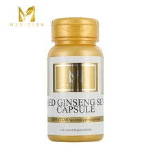 Mediseen Red ginseng Sex capsule, Cure male sexual dysfunction such as erection, premature ejaculation and impotence, 50pcs